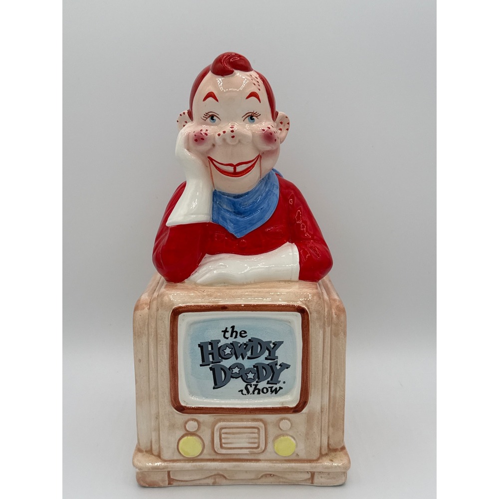 Vintage Howdy Doody Ceramic Coin Bank Retro TV Show Collectible Figurine